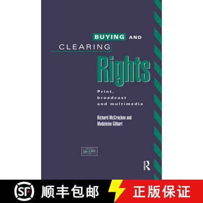 【3-4周达】Buying and Clearing Rights : Print, Broadcast and Multimedia [9781857130256]