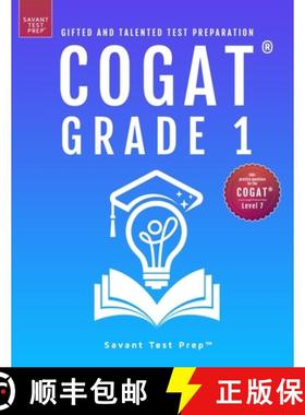 【3-4周达】COGAT Grade 1 Test Prep: Gifted and Talented Test Preparation Book - Two Practice Tests fo... [9781733113250]