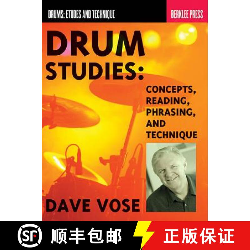 【3-4周达】Drum Studies: Concepts, Reading, Phrasing and Technique [9780876391174]