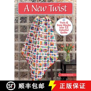 New Colorful 9781683561767 Twist 4周达 Blocks Easy Turn Quilts Into
