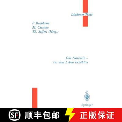 【3-4周达】Das Narrativ -- Aus Dem Leben Erzähltes [9783540639800]
