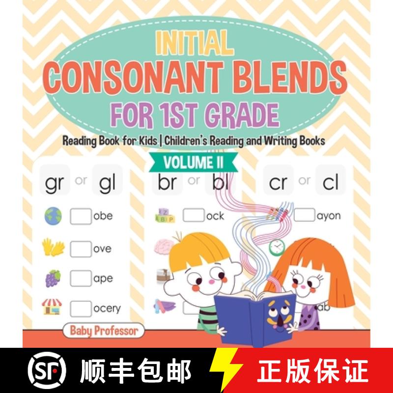 【4周达】Initial Consonant Blends for 1st Grade Volume II - Reading Book for Kids | Children's Readin... [9798869441577]
