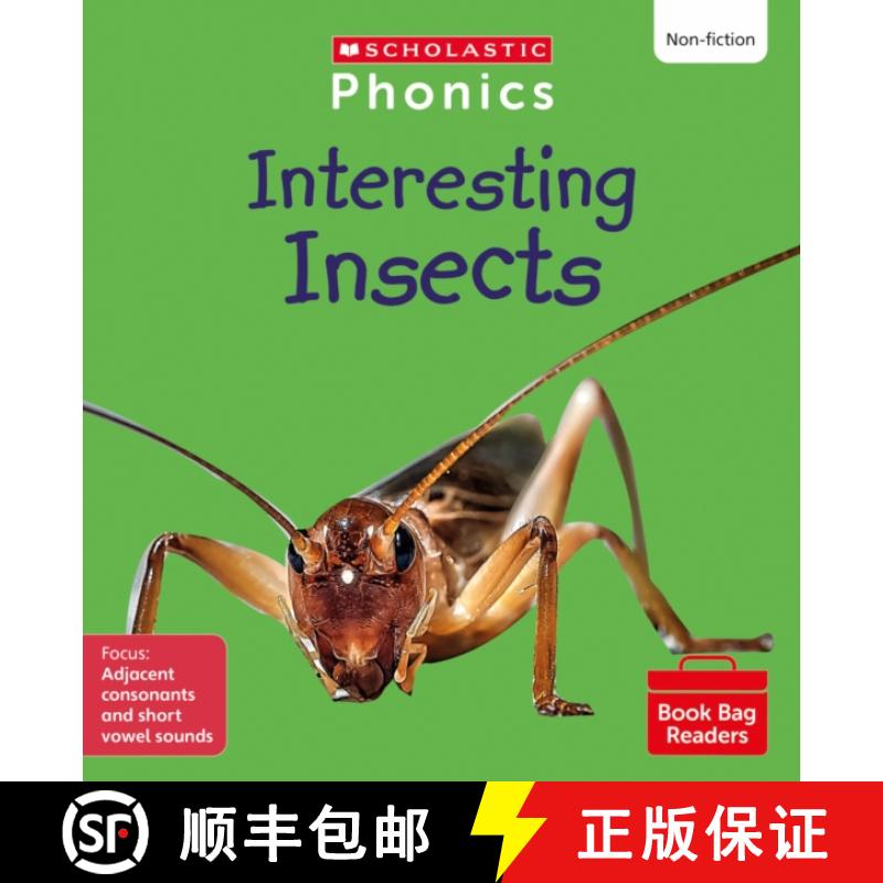 【3-4周达】Interesting Insects (Set 7) Matched to Little Wandle Letters and Sounds Revised [9780702320958]