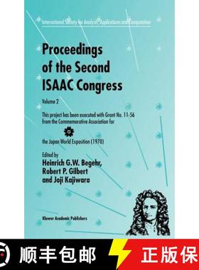 【3-4周达】Proceedings of the Second ISAAC Congress: This Project Has Been Executed with Grant No. 11... [9780792365983]
