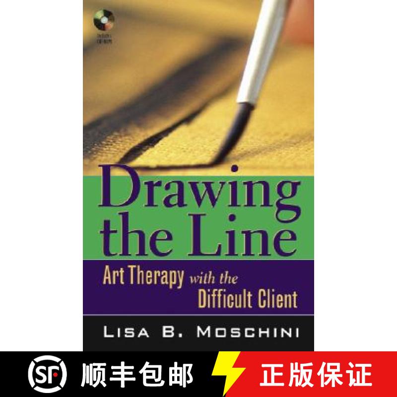 【3-4周达】Drawing the Line: Art Therapy with the Difficult Client [With CD-ROM] [9780471687733]