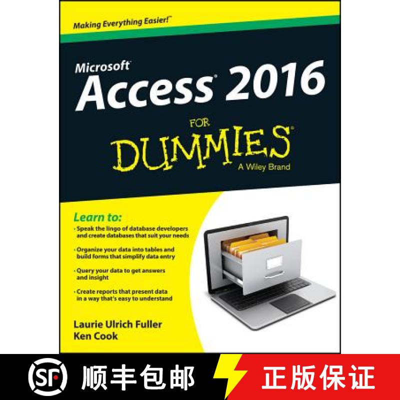 【2-3周达】Access 2016 For Dummies [Wiley计算机] [9781119083108]