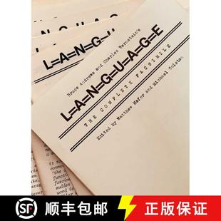 【3-4周达】Bruce Andrews and Charles Bernstein's L=A=N=G=U=A=G=E: The Complete Facsimile [9780826361547]