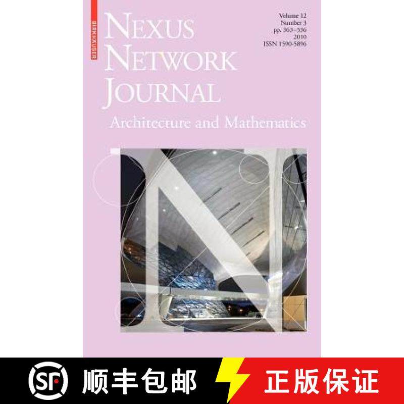 【3-4周达】Nexus Network Journal 12,3 : Architecture and Mathematics [9783034605212]