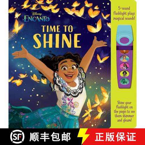 【3-4周达】Disney Encanto: Time to Shine Sound Book [9781503769779]