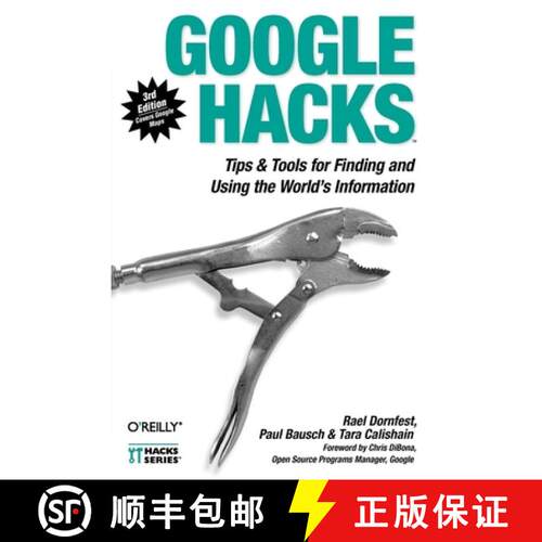 【3-4周达】Google Hacks: Tips & Tools for Finding and Using the World's Information [9780596527068]
