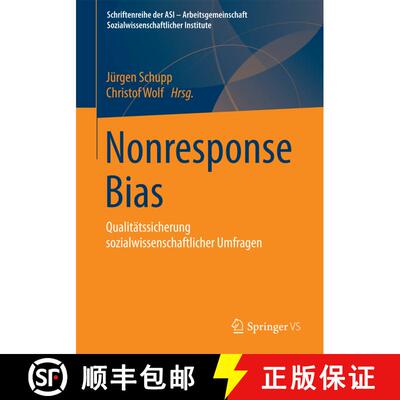 【3-4周达】Nonresponse Bias : Qualitätssicherung sozialwissenschaftlicher Umfragen [9783658104580]