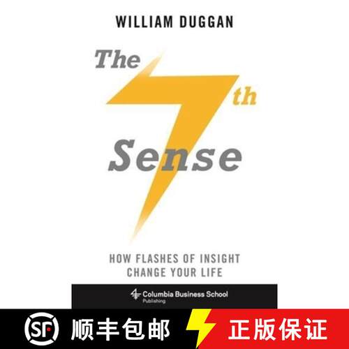 【3-4周达】精装 The Seventh Sense – How Flashes of Insight Change Your Life [9780231169066]