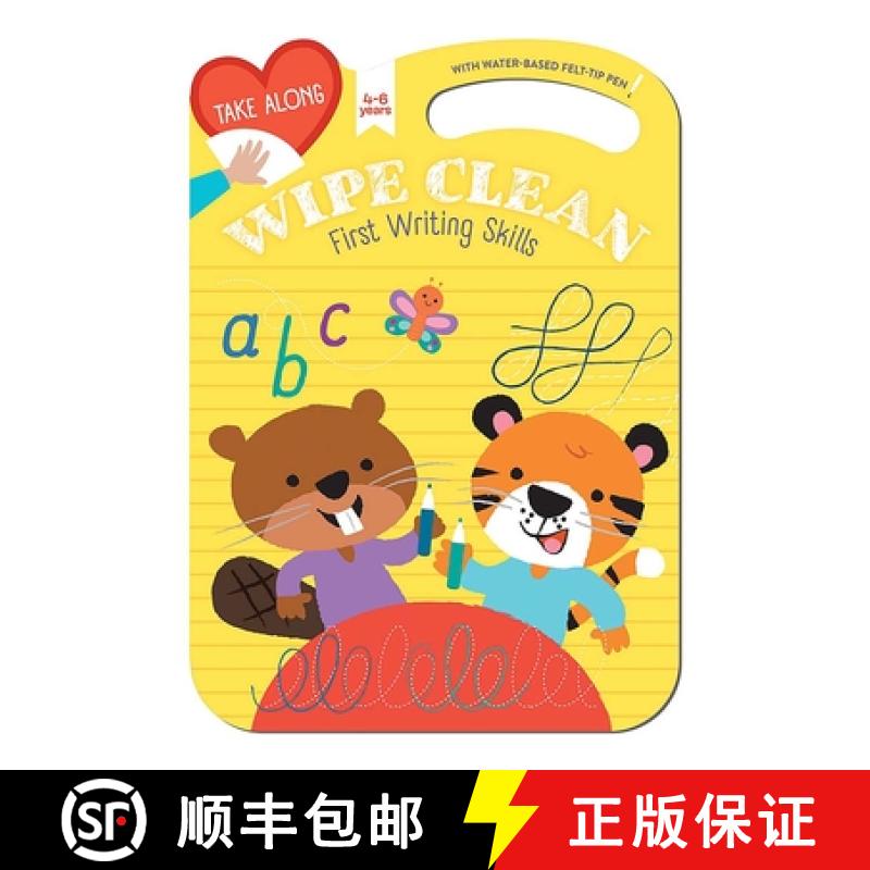 预订 Take Along Wipe Clean: First Writing Skills (Ages 4-6) [9789465055350]