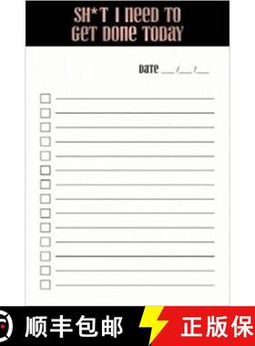 预订 List series - SH*T I NEED TO GET DONE TODAY - ROSE GOLD [9781922256652]