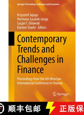 【3-4周达】Contemporary Trends and Challenges in Finance : Proceedings from the 6th Wroclaw Internati... [9783030736668]