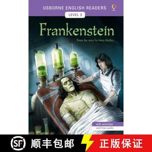 【3-4周达】Usborne English Readers Level 3: Frankenstein [9781474927857]