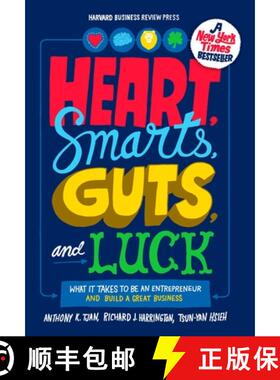 【3-4周达】Heart, Smarts, Guts, and Luck : What It Takes to Be an Entrepreneur and Build a Great Busi... [9781422161944]