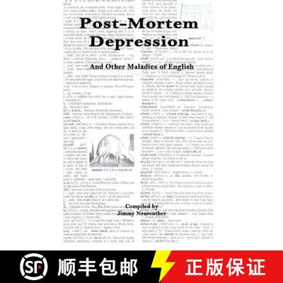【3-4周达】Post-Mortem Depression: and other maladies of English [9780991045549]