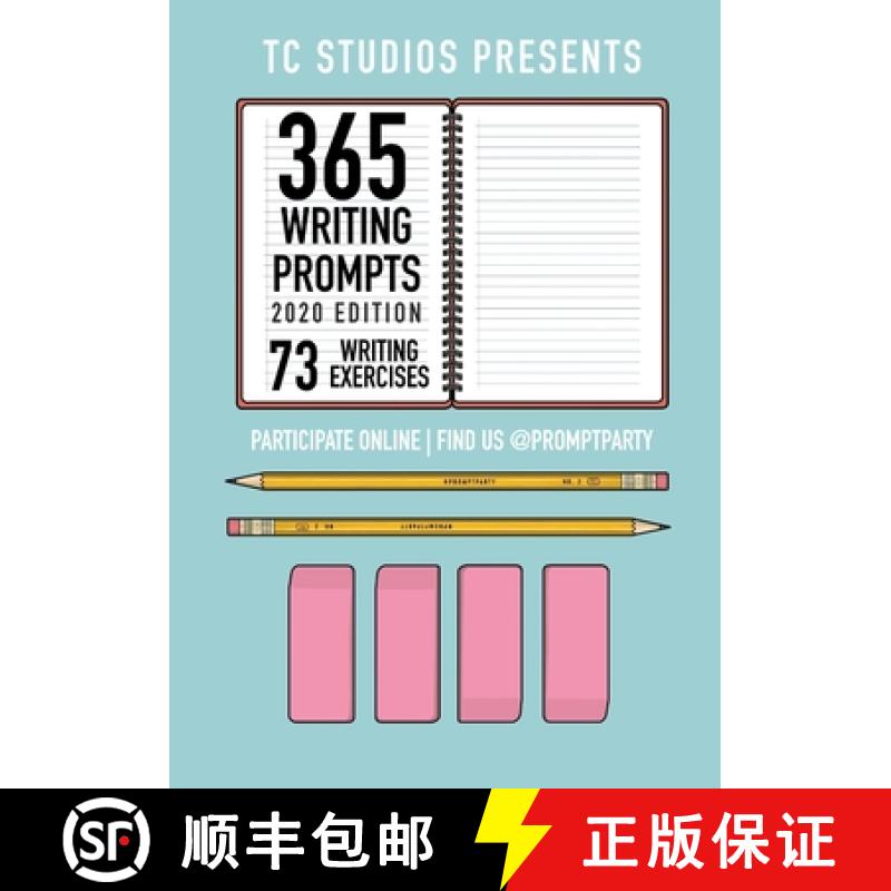 【3-4周达】365 Writing Prompts: 2020 Edition [9781951626112]