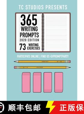 预订 365 Writing Prompts: 2020 Edition [9781951626112]