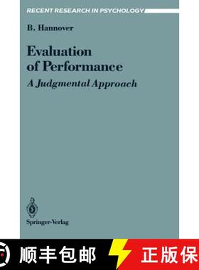 【3-4周达】Evaluation of Performance : A Judgmental Approach [9780387967684]