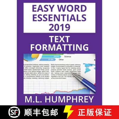 【3-4周达】Word 2019 Text Formatting [9781637440582]