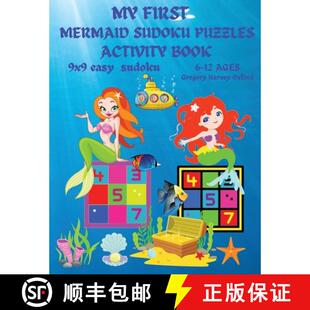 【3-4周达】My first mermaid sudoku puzzles book for kids: Great gift for boys & girls ages 8-10 (US E... [9781803962108]