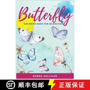 avoid Coloring relaxation for 预订 stress anx... adults book relief 9781802852189 and Butterly