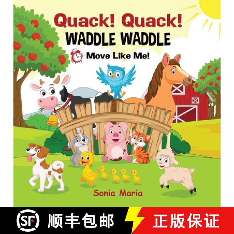 【3-4周达】Quack! Quack! Waddle Waddle [9781915695000]