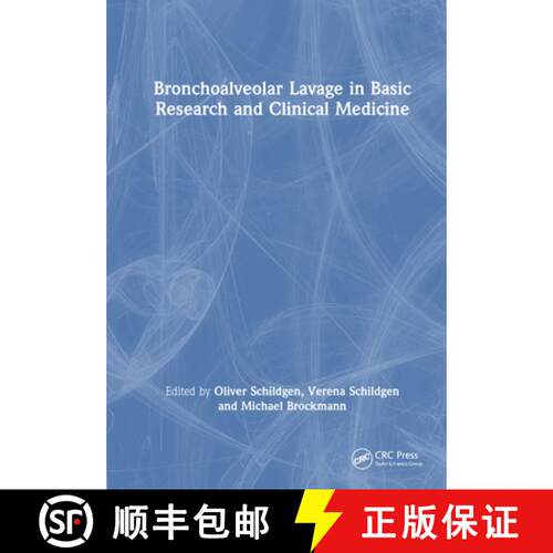 【3-4周达】精装 Bronchoalveolar Lavage in Basic Research and Clinical Medicine [9780367705435]