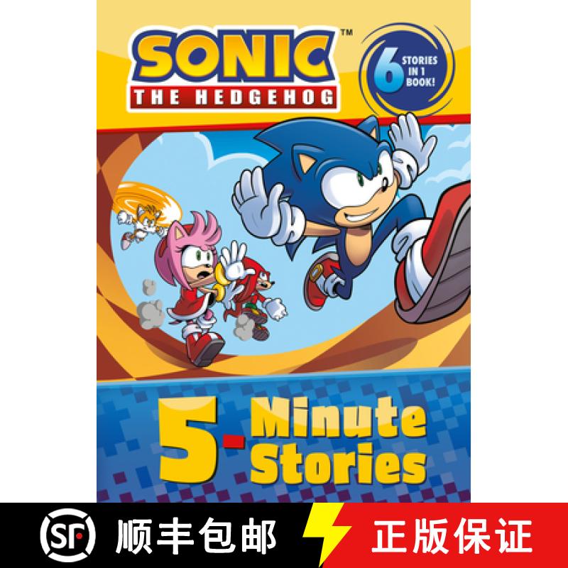 【3-4周达】Sonic the Hedgehog: 5-Minute Stories: 6 Stories in 1 Book! [9780593886984]