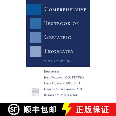 【3-4周达】精装 Comprehensive Textbook of Geriatric Psychiatry 3e (Third Edition) [9780393704266]