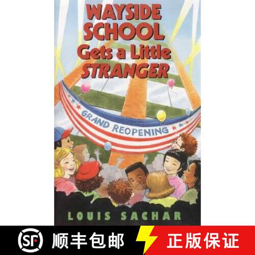 【3-4周达】精装 Wayside School Gets a Little  Stranger [9780688136949]