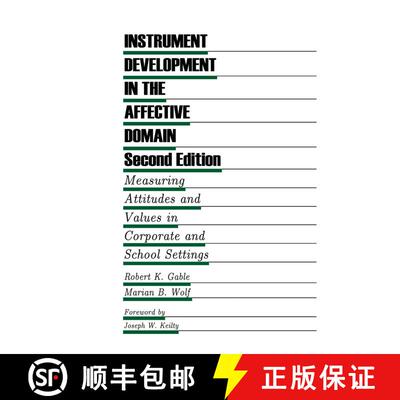 【3-4周达】Instrument Development in the Affective Domain : Measuring Attitudes and Values in Corpora... [9789401046145]
