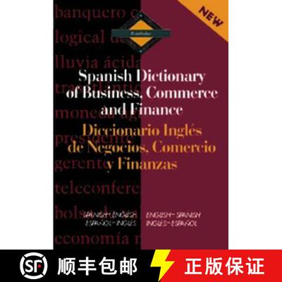 【3-4周达】精装 Routledge Spanish Dictionary of Business, Commerce and Finance Diccionario Ingles de ... [9780415093934]