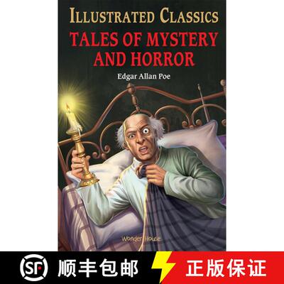 【3-4周达】精装 Tales of Mystery and Horror for Kids: Illustrated Abridged Children Classics English ... [9789354403309]