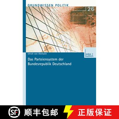 【3-4周达】Das Parteiensystem der Bundesrepublik Deutschland [9783663120100]
