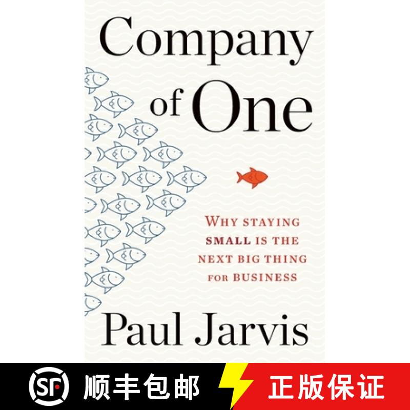【3-4周达】Company of One: Why Staying Small Is the Next Big Thing for Business [9780358213253]