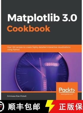 预订 Matplotlib 3.0 Cookbook [9781789135718]