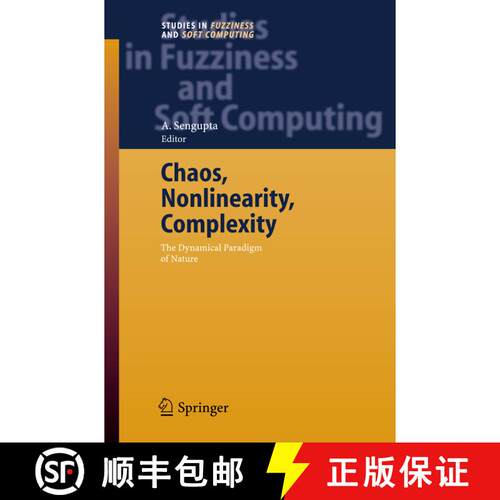 【3-4周达】精装 Chaos, Nonlinearity, Complexity : The Dynamical Paradigm of Nature [9783540317562]