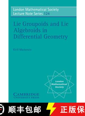 【3-4周达】Lie Groupoids and Lie Algebroids in Differential Geometry: - Lie Groupoids and Lie Algebro... [9780521348829]