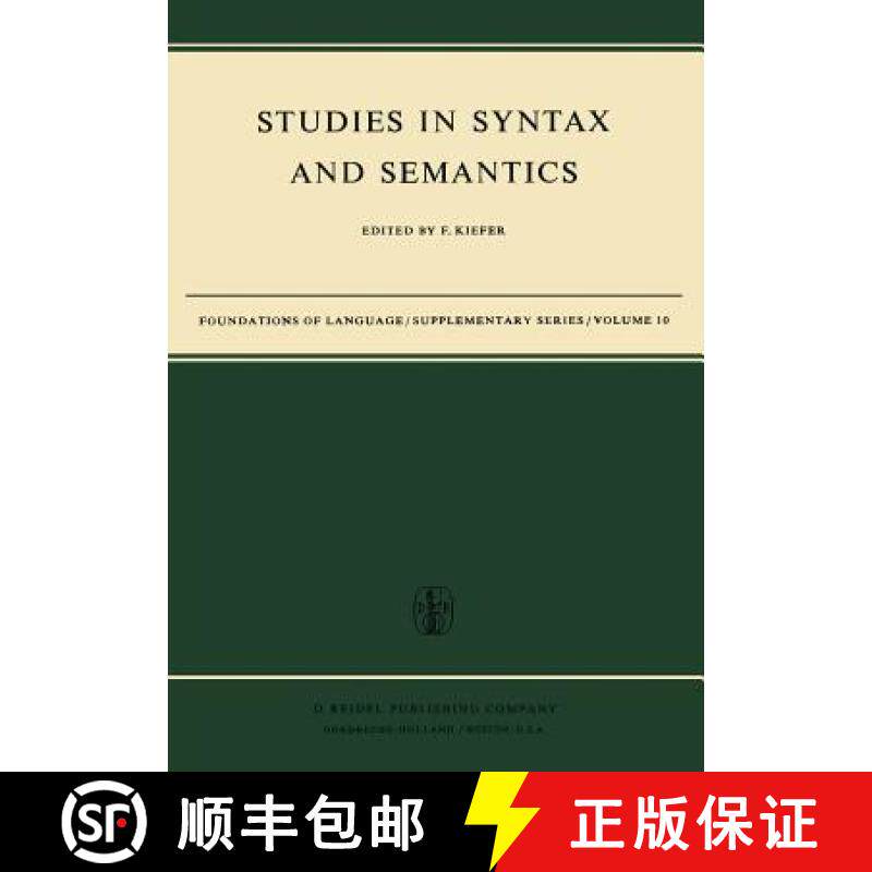 【3-4周达】Studies in Syntax and Semantics [9789027705976]