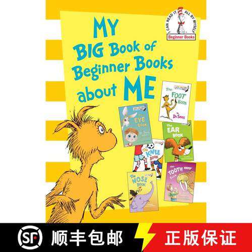 【3-4周达】精装 My Big Book of Beginner Books About Me: The Foot Book; The Eye Book; The Nose Book; T... [9780307931832]