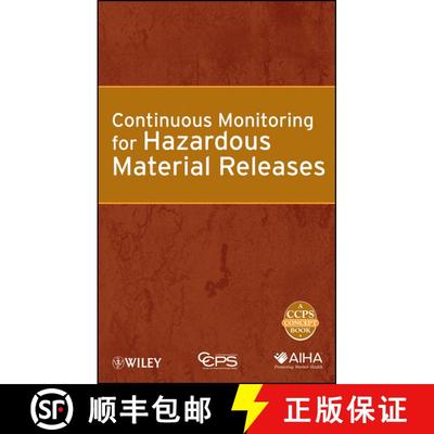 【3-4周达】Continuous Monitoring For Hazardous Material Releases [Wiley化学工程] [9780470148907]