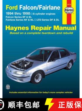 【3-4周达】Ford Falcon/Fairlane Australian Automotive Repair Manual: 1994 to 1998 [9781563923661]
