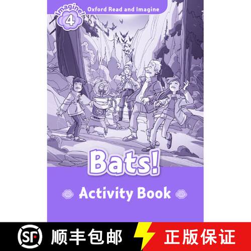 【3-4周达】Oxford Read and Imagine: Level 4: Bats! Activity Book [9780194737005]