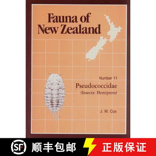 预订 Fauna of New Zealand, No 11: Pseudococcidae (Insecta: Hemiptera) [9780477067911]