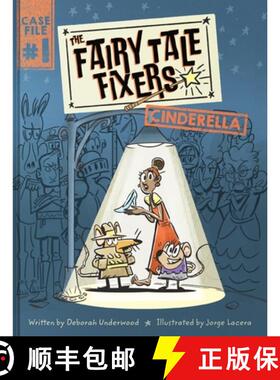 【3-4周达】The Fairy Tale Fixers: Cinderella: A Graphic Novel [9780063242425]