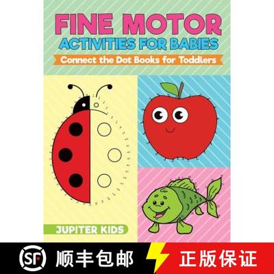 【3-4周达】Fine Motor Activities for Babies - Connect the Dot Books for Toddlers [9781541935709]
