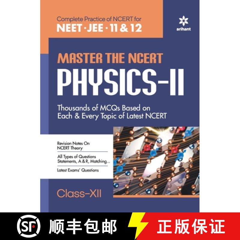 【3-4周达】Master The NCERT for NEET Physics - Vol.2 [9789326192828]
